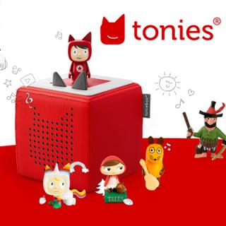 Tonies Hörfigurgen und Boxen