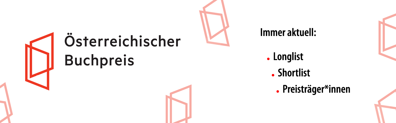 Banner Bild Österreichischer Buchpreis